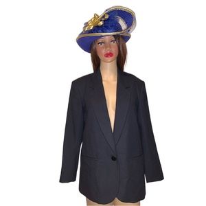 Lucia Petites Black Blazer Jacket , Size 6/8